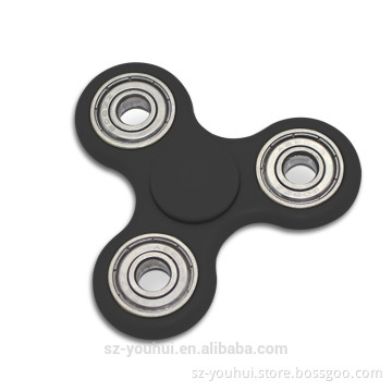 2017 Hot Sale light Toys 3 Bar Plastic Caps Finger Fidget Spinner